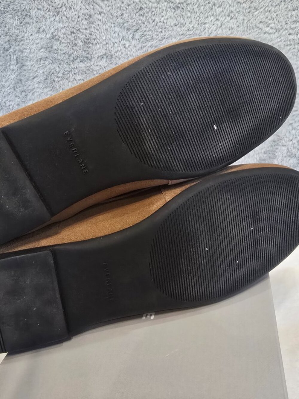 Everlane Boat Shoe Farro Taupe Italian Suede Women's SizesNEW in BOX Nautical - Picture 8 of 8